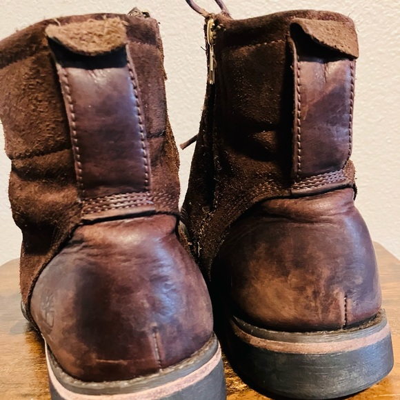Vintage style Timberland City Side Zip EarthKeepers Boots Rare - Picture 4 of 7